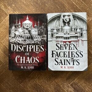 M.K. Lobb Book Set - Disciples of Chaos & Seven Faceless Saints